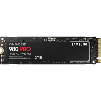  SSD Samsung MZ-V8P2T0BW 980 PRO SSD 2TB V-NAND 3-bit MLC, Elpis, M.2 (2280) PCIe Gen 4.0 x4, NVMe 1.3c, R7000/W5100, IOPs 1 000 