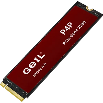  SSD GeIL P4P (P4PDC23C512A) 512ГБ, M.2 2280, PCIe 4.0 x4, NVMe, M.2 