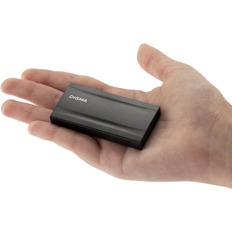  Внешний SSD Digma Mega X (DGSM8256G2MGG), 256ГБ, темно-серый 
