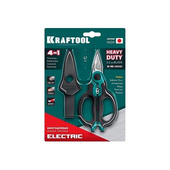  Ножницы электрика KRAFTOOL Electric 23356 4-в-1 