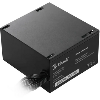  Блок питания BLOODY BD-PS750B, 750Вт, 120мм, черный, retail 