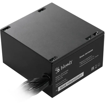  Блок питания BLOODY BD-PS700W, 700Вт, 120мм, черный, retail 