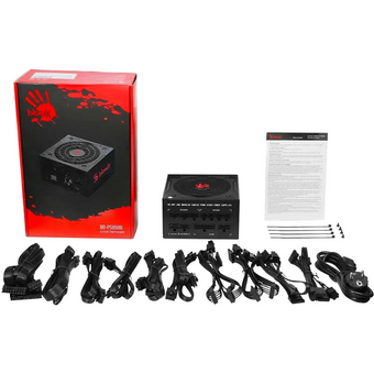  Блок питания BLOODY BD-PS850G (BD-PS850G-M), 850Вт, 120мм, черный, retail 