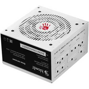  Блок питания BLOODY BD-PS750G (BD-PS750G-MW), 750Вт, 120мм, белый, retail 