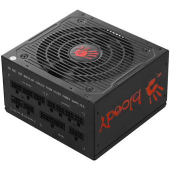  Блок питания BLOODY BD-PS750G (BD-PS750G-M), 750Вт, 120мм, черный, retail 