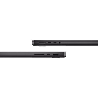  Ноутбук Apple MacBook Pro A3401 (MX2H3HN/A) 14.2", Retina XDR, Apple M4 Pro 12 core 4ГГц, 12 ядер, 24ГБ 512ГБ SSD, Mac OS, черный космос 