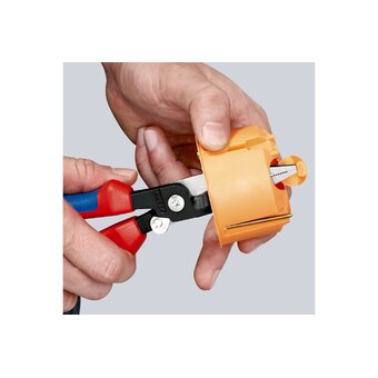  Клещи электромонтажные KNIPEX KN-1392200SB 6-в-1 