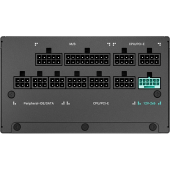  Блок питания DeepCool PN1200M Gen.5 (R-PNC00M-FC0B-WGEU), 1200Вт, 120мм, retail 