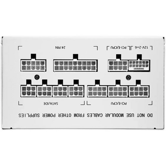  Блок питания BLOODY BD-PS750G (BD-PS750G-MW), 750Вт, 120мм, белый, retail 