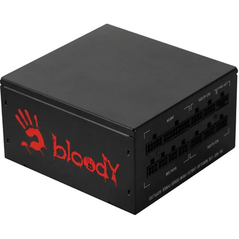  Блок питания BLOODY BD-PS1250P (BD-PS1250P-M), 1250Вт, 140мм, черный, retail 