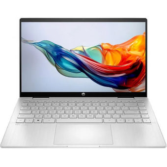  Ноутбук HP Pavilion 14-EK200 (8X328AV-1) 14" 1920x1080/Intel Core Ultra 5-120U/RAM 16Гб/SSD 512Гб/Windows 11 Home серебристый 1.6 кг 