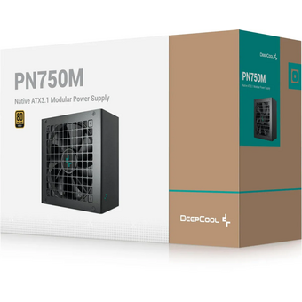  Блок питания DeepCool PN750M V2 Gen.5 (R-PN750M-FC0B-WGEU), 750Вт, 120мм, retail 