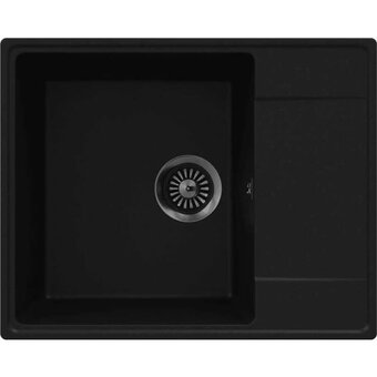  Кухонная мойка MAUNFELD Lacrima 605 MFQS-605B черный 