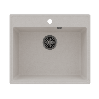 Кухонная мойка MAUNFELD Perla 580 MFQS-580W кремовый 