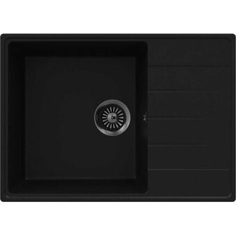  Кухонная мойка MAUNFELD Lacrima 700 MFQS-700B черный 