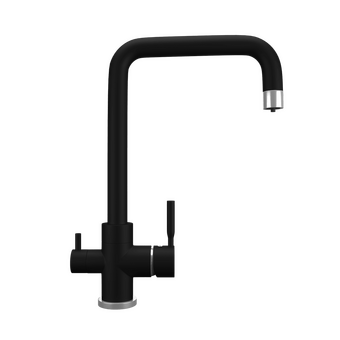 Кухонный смеситель MAUNFELD MFQT-19B черный 