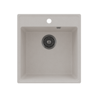  Кухонная мойка MAUNFELD Perla 460 MFQS-460W кремовый 