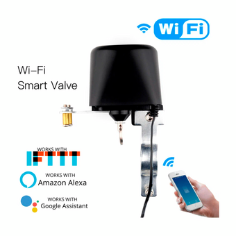  Умный водяной клапан MOES WiFi Smart Water Valve WV-LZ-BK 
