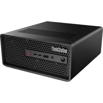  Неттоп Lenovo ThinkStation P3 Ultra (30HBS64000) Intel Core i7 13700, DDR5 16ГБ, 512ГБ(SSD), NVIDIA T400 - 4 ГБ, CR, Windows 11 Professional, черный 