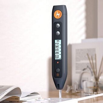  Отвёртка-тестер напряжения Deli Home Series Gray HT7005 