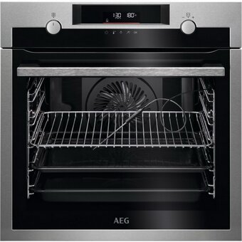  Духовой шкаф AEG BPE546360M нерж 