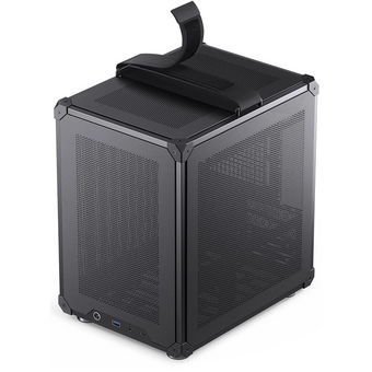  Корпус JONSBO C6-ITX Black без БП, mini-ITX, черный 