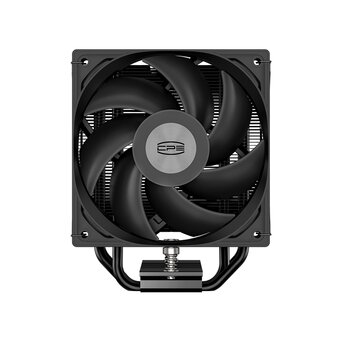  Кулер PCCooler RT400 BK S115X/1200/1700/1851/AM4/AM5 (TDP 235W, 1x120mm PWM Fan, 4 тепловые трубки 6мм, 500-2200RPM, 32dBa) 