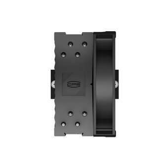  Кулер PCCooler RT400 BK S115X/1200/1700/1851/AM4/AM5 (TDP 235W, 1x120mm PWM Fan, 4 тепловые трубки 6мм, 500-2200RPM, 32dBa) 