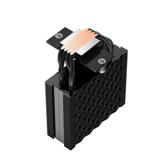  Кулер PCCooler RT400 BK S115X/1200/1700/1851/AM4/AM5 (TDP 235W, 1x120mm PWM Fan, 4 тепловые трубки 6мм, 500-2200RPM, 32dBa) 