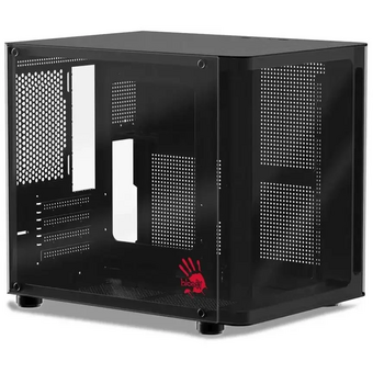  Корпус BLOODY BD-CC104, mATX, Mini-Tower, без БП, черный 