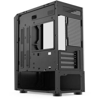 Корпус BLOODY BD-CC102F, mATX, Midi-Tower, без БП, черный 