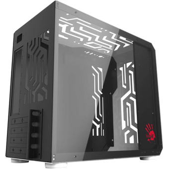  Корпус BLOODY BD-CC110, mATX, Mini-Tower, без БП, белый 