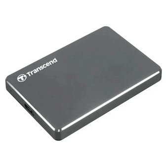  Внешний HDD 1.0TB USB3.0 Transcend StoreJet 25C3, алюминий, серый (TS1TSJ25C3N) 