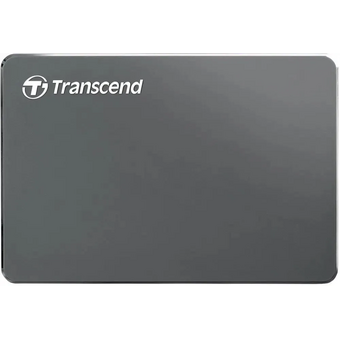  Внешний HDD 1.0TB USB3.0 Transcend StoreJet 25C3, алюминий, серый (TS1TSJ25C3N) 