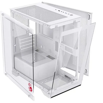  Корпус BLOODY BD-CC103, mATX, Mini-Tower, без БП, белый 