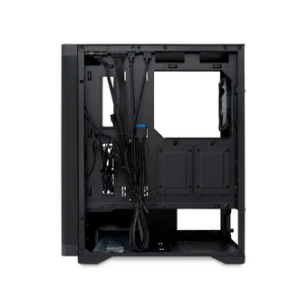  Корпус HSPD M520 (M520-TGBK-ARGB), Mesh Mid Tower, Black, slide TG, 0.45 SPCC, 4x120mm ARGB ATX 
