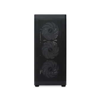  Корпус HSPD M520 (M520-TGBK-ARGB), Mesh Mid Tower, Black, slide TG, 0.45 SPCC, 4x120mm ARGB ATX 