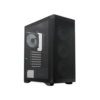  Корпус HSPD M520 (M520-TGBK-ARGB), Mesh Mid Tower, Black, slide TG, 0.45 SPCC, 4x120mm ARGB ATX 