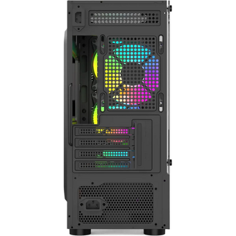  Корпус BLOODY BD-CC102F, mATX, Midi-Tower, без БП, черный 