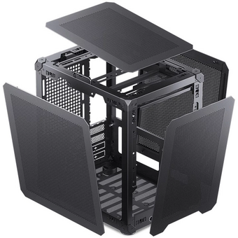  Корпус JONSBO C6-ITX Black без БП, mini-ITX, черный 