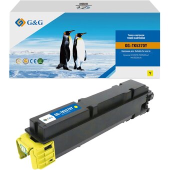  Картридж лазерный G&G GG-TK5370Y TK-5370Y желтый (5000стр) для Kyocera ECOSYS PA3500cx/MA3500cifx 