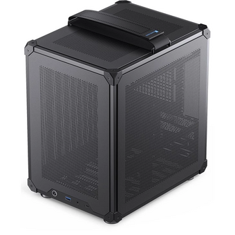  Корпус JONSBO C6-ITX Black без БП, mini-ITX, черный 