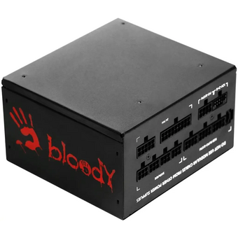 Блок питания BLOODY BD-PS750G (BD-PS750G-MR), 750Вт, 120мм, черный, retail 