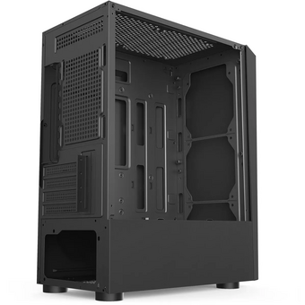  Корпус BLOODY BD-CC102F, mATX, Midi-Tower, без БП, черный 