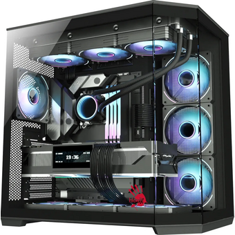  Корпус BLOODY BD-CC109, ATX, Midi-Tower, без БП, черный 
