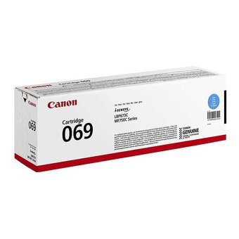  Картридж лазерный Canon 069C 5093C002 голубой (1900стр) для Canon MF752Cdw/754Cdw, LBP673Cdw 
