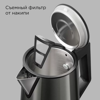  Электрочайник Redmond KM244 серый 