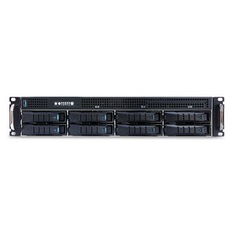  Корпус AIC RSC-2KT XE1-2KT00-10, 2U 8x 3.5" hot-swap bays, tool-less 3.5" and 2.5" HDD tray, 800W 