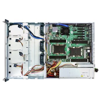  Корпус AIC RSC-2KT XE1-2KT00-10, 2U 8x 3.5" hot-swap bays, tool-less 3.5" and 2.5" HDD tray, 800W 
