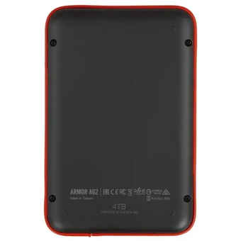  Внешний диск HDD Silicon Power Armor A62 (SP040TBPHD62LS3K), 4ТБ, черный 